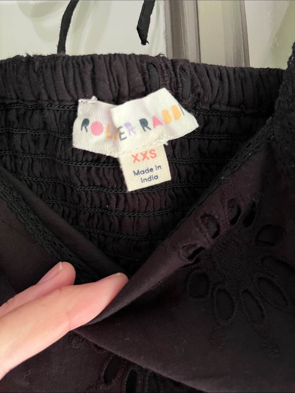 Roller Rabbit Eyelet Kayla Top - Picture 3 of 5